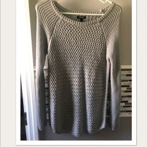 Grey long sweater